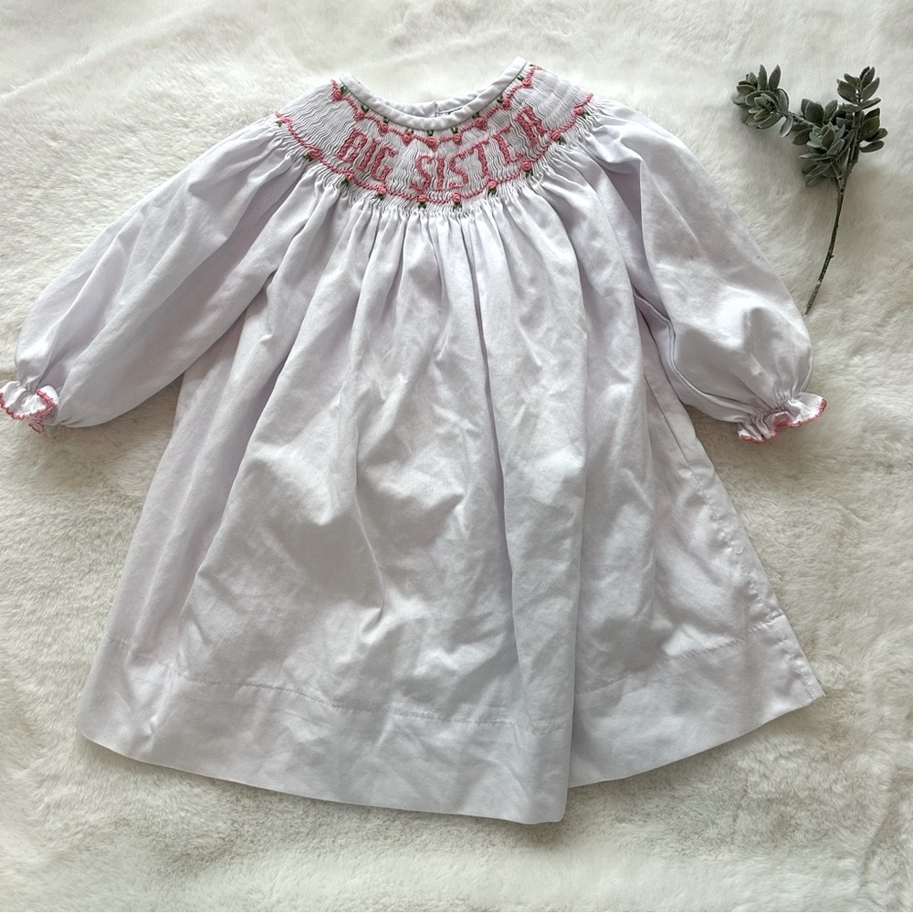 EUC Cecil and Lou Big Sister Smocked dress